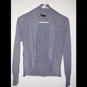 H&M Gray Open Front Cardigan Sweater